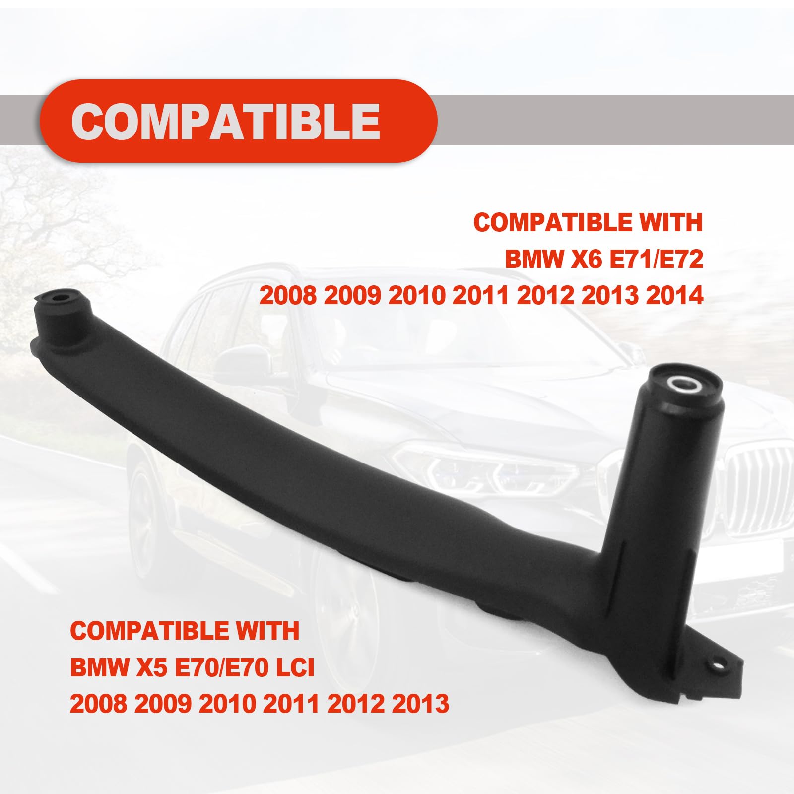 Amazon.com: RBOKO Left Inner Door Panel Handle Pull Trim Cover