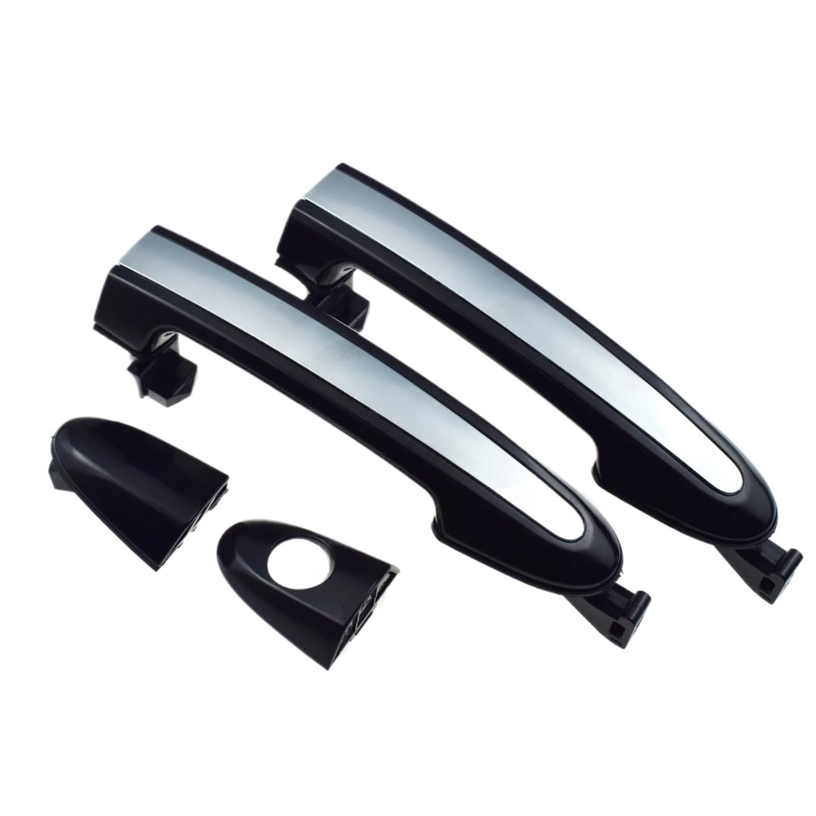 HILLAR Door Outer Handle for Hyundai for Santa Fe 2.4L 3.5L 2007-2012 Exterior Door Handle 826512B000 826612B000 836512B000(Front LH RH)