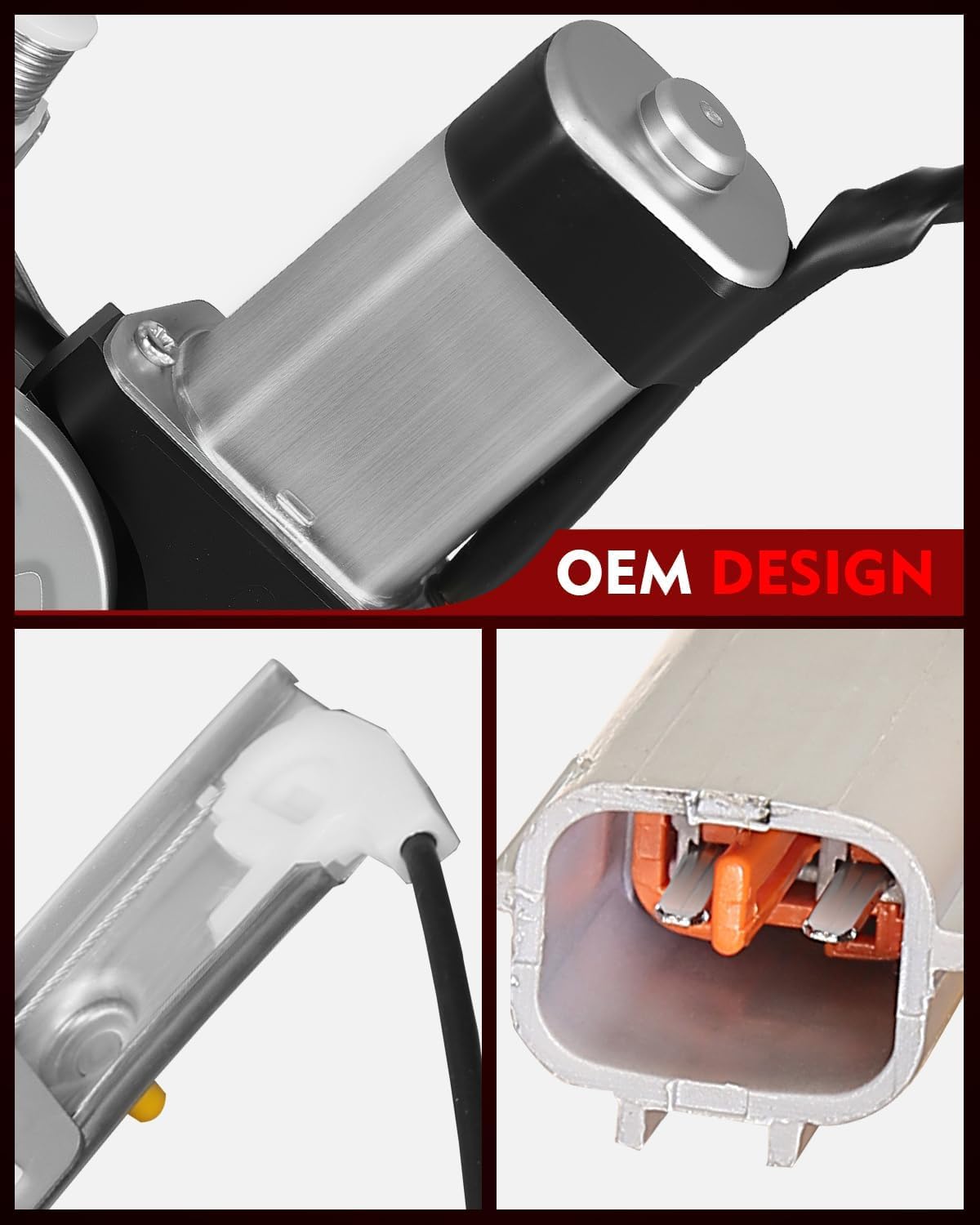 Rear Left Driver Side Power Window Regulator with Motor for:-Ford Escape 2008-2012, for:-Mazda Tribute 2008-2011, for:-Mercury Mariner 2008-2011 2 Pins Connector Replace# 8L8Z7827001A 751-712