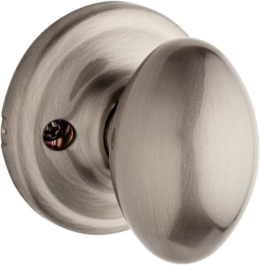 Kwikset 488AO-15V1 Aliso Knob Half Dummy with New Chassis Satin Nickel Finish