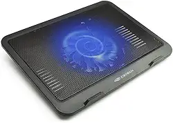 Base Para Notebook C3Tech NBC-11BK 14' Preto - Refrigerada Com Cooler de 140mm com Led Azul Notebooks até 14' com USB adicional