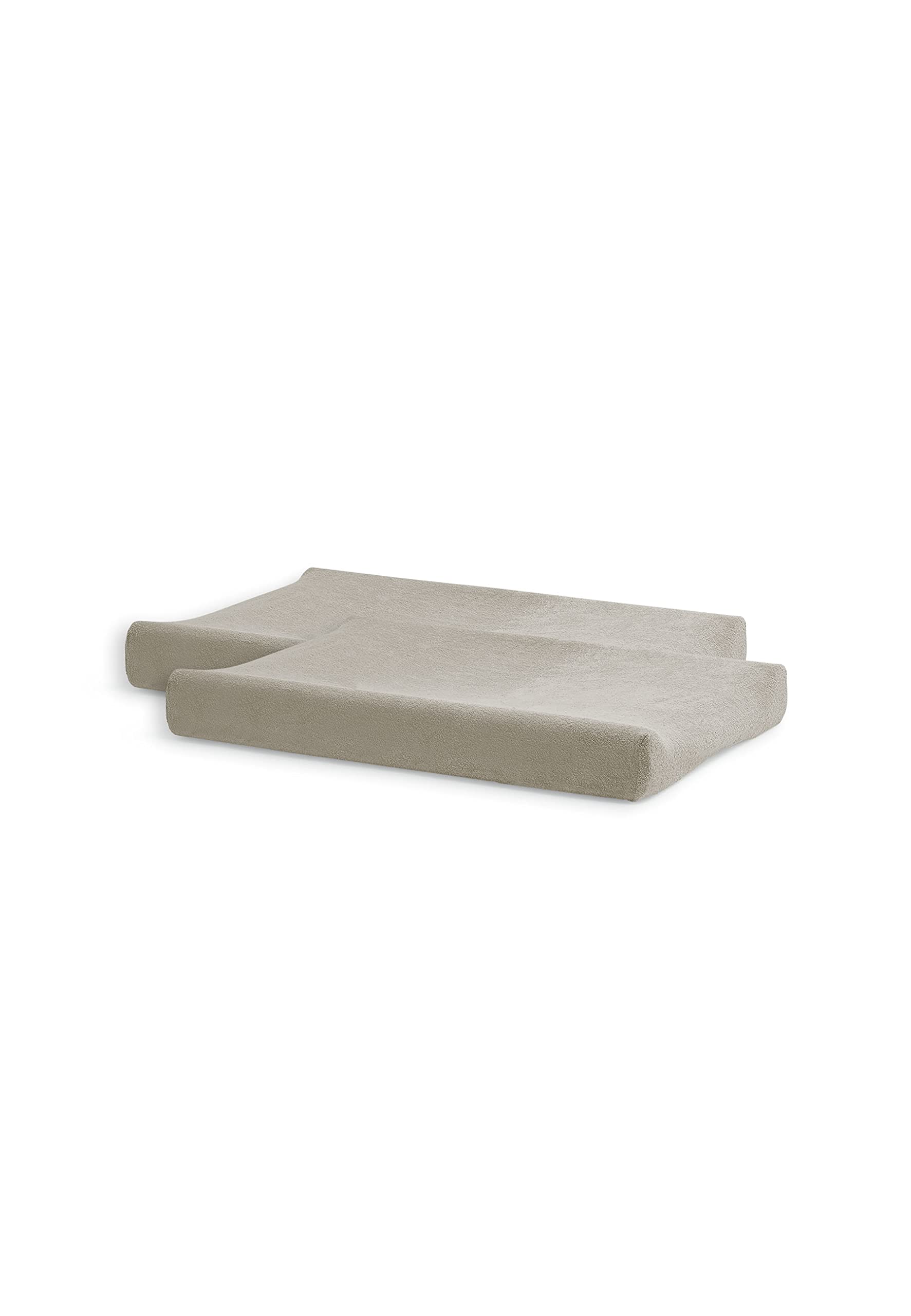Jollein set di 2 fodere per fasciatoio 50 x 70 cm spugna Nougat