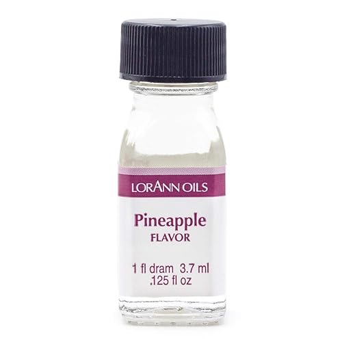 LorAnn Pineapple SS Flavor, 1 botella de dram (0.0125 fl oz - 0.1 fl oz - 1 cucharadita)