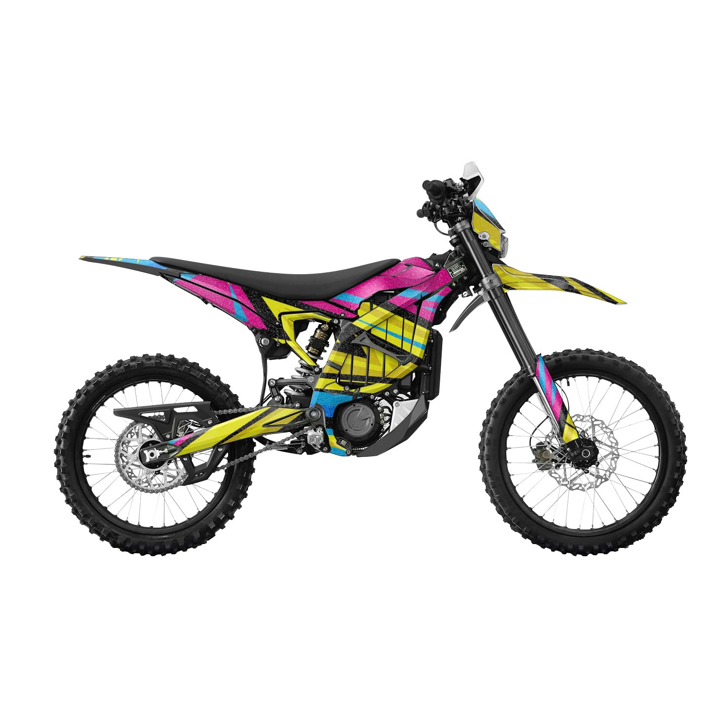 Glossy Glitter Surron Ultra Bee Graphics Kit Wrap - Wild Print - Sur-Ron Skin - Premium 3M Vinyl Protective Wrap Decal Cover - Easy to Apply | Crafted in The USA by MightySkins