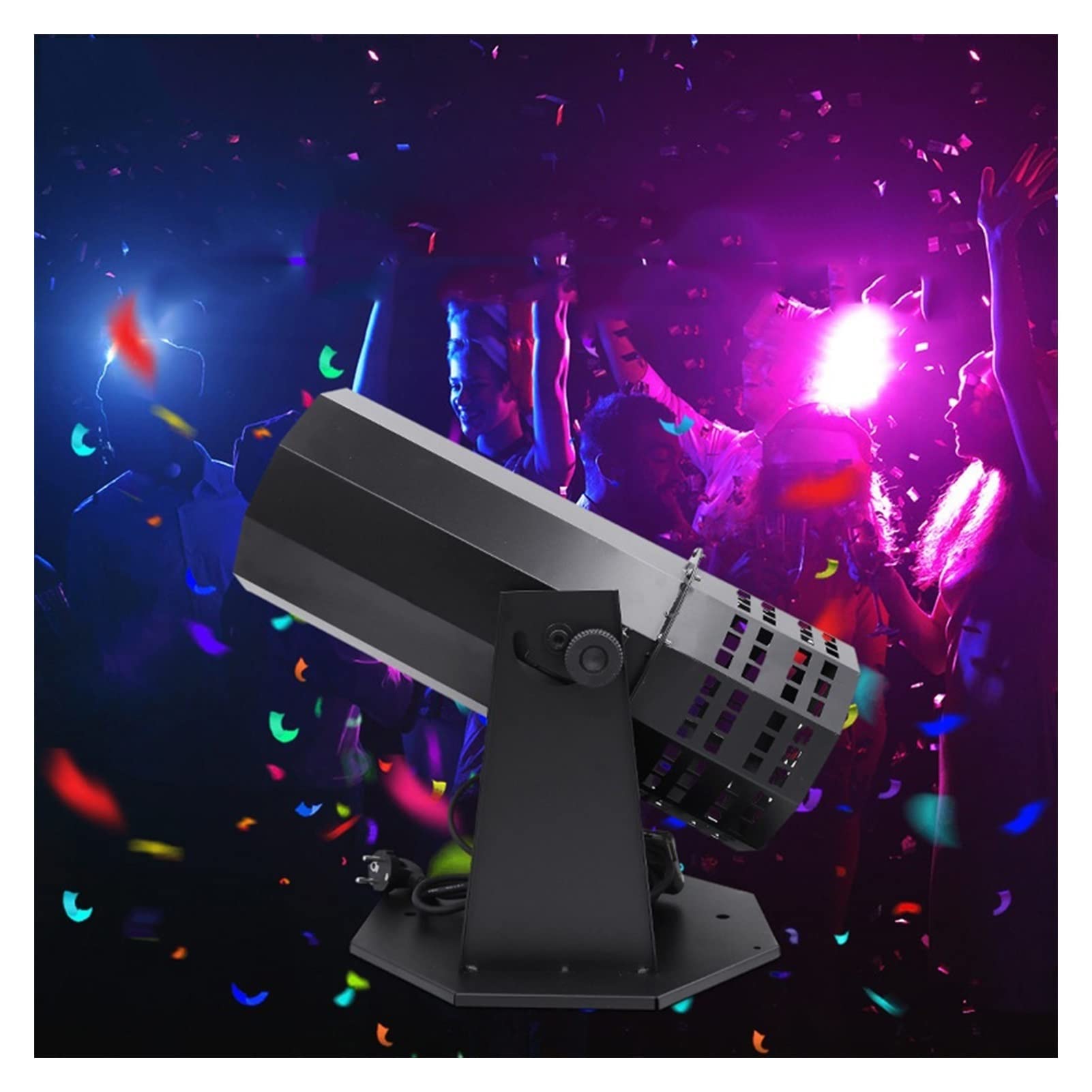 Konfetti-Maschine Confetti Launcher Fernbedienung Elektrische Jet Papiermaschine Farbpapiermaschine Regenbogenmaschine Für Hochzeitsfeier Dekoration