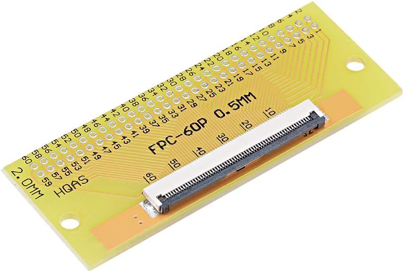 Adaptateur FFC/FPC 20 Broches - Pas 0,5mm/1mm Vers PCB 2,0mm - Pour écrans LCD, Appareils Photo, Ordinateurs