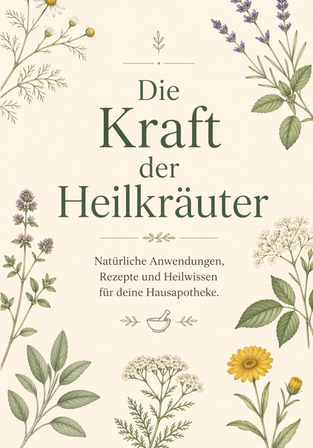 Die Kraft der Heilkräuter: Natürliche Anwendungen, Rezepte und Heilwissen für deine Hausapotheke