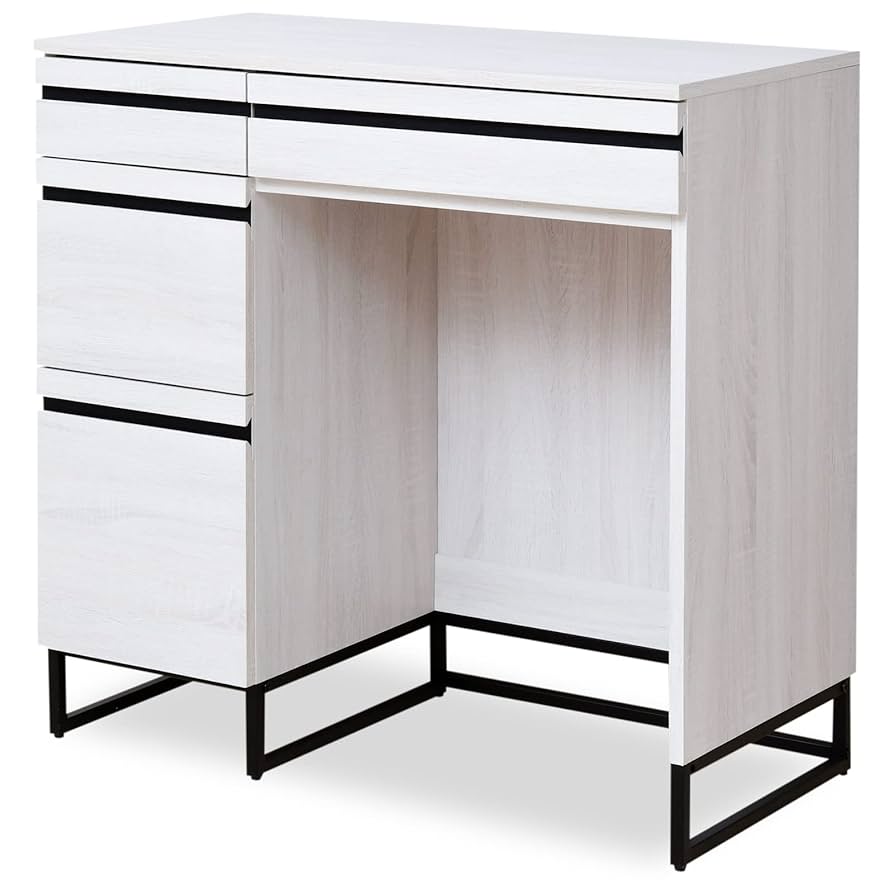 Amazon｜moca company Cloudear キッチンカウンター 幅90 ゴミ箱