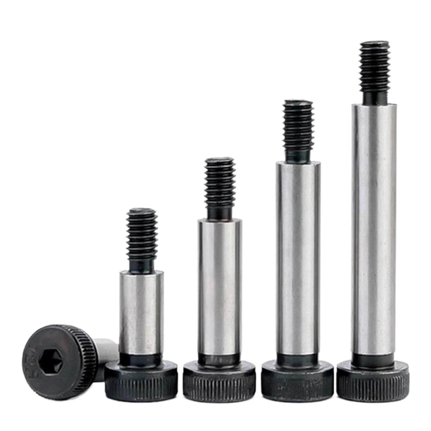 Hex Socket Shoulder Screw Hex Socket Cap Head Shoulder Roller Bearing Screw Bolt High Tensile Grade12.9 Alloy Steel(D16x75xM12-1pcs)