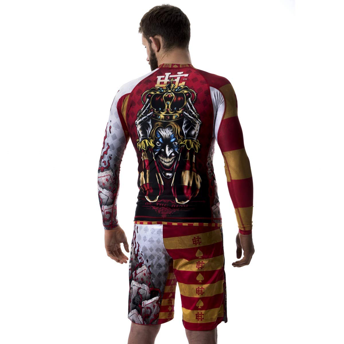 Langarm-Rashguard, Langen Ärmeln, Sport Tshirts Herren, Kampfsport, Funktionsshirt, Fitnessshirt Männer, Kompressionsshirt Rash Guard