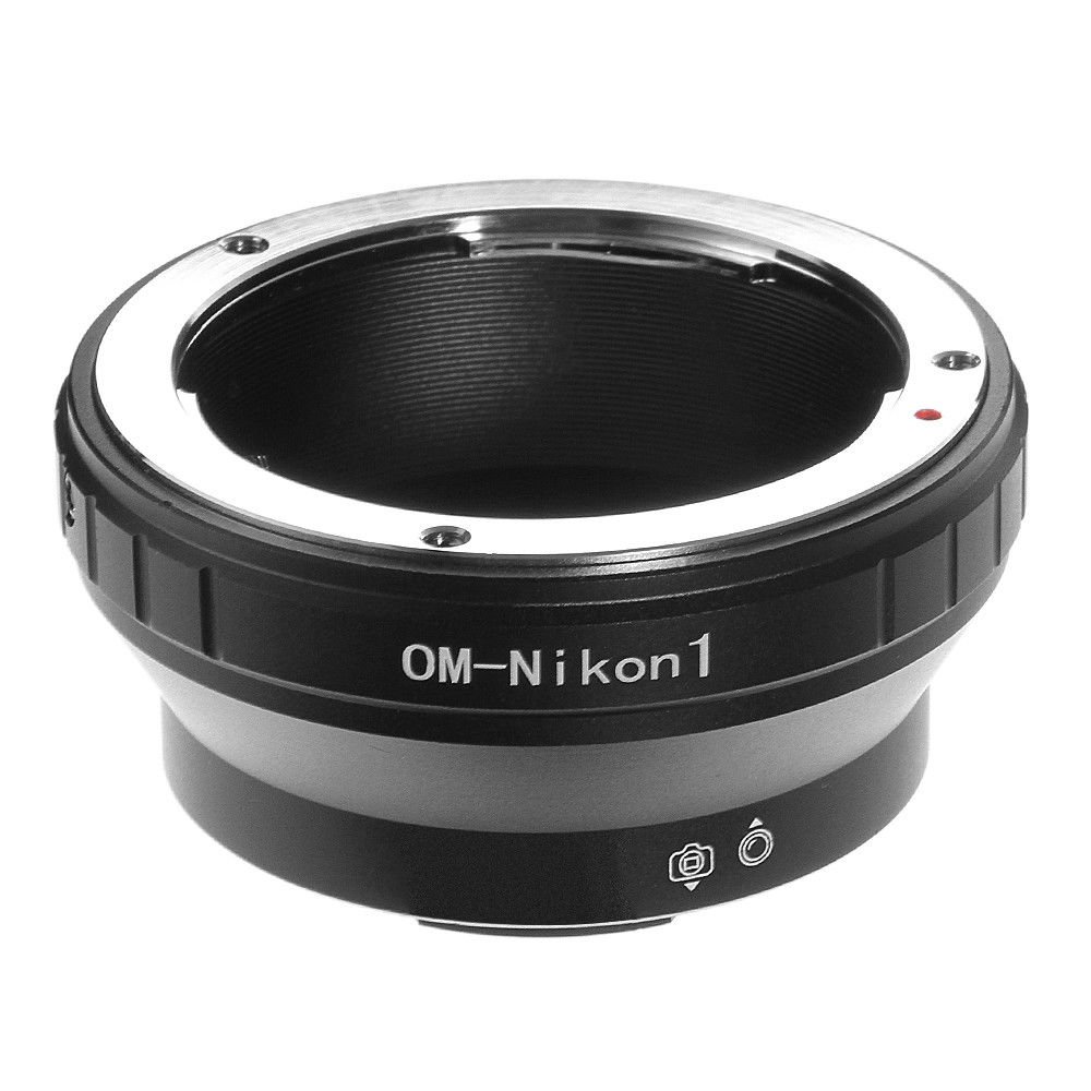 Lens Mount Adapter for OM-1 Lens Mount Adapter for Olympus OM Lens to 1 Mount Camera Adapter For S1 S2 AW1 V1 V2 V3 J1