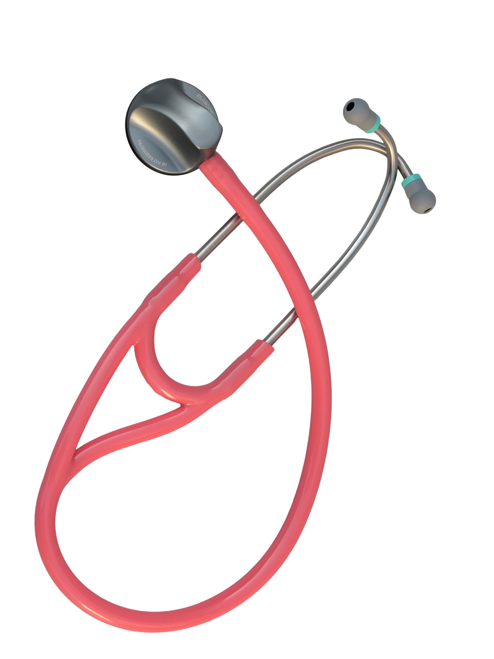 Kila Scopes Specialist, Single Head Cardiology Stethoscope, Professional Quality, Classic Tube, K970 Pink