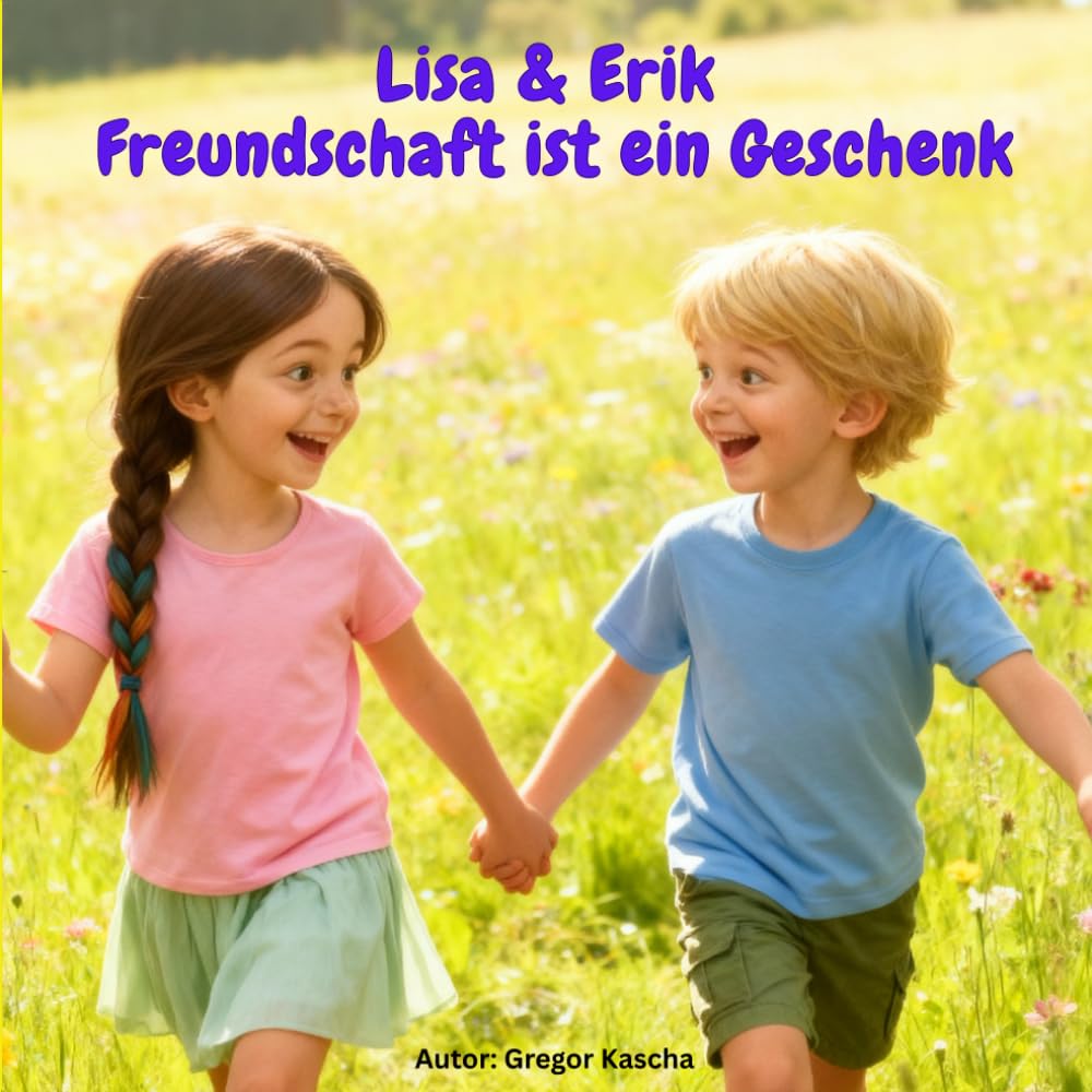Lisa & Erik – Freundschaft ist ein Geschenk: 12 liebevolle Geschichten über Teilen, Helfen, Mut und mehr – mit Mitmach-Seiten für Kinder ab 3 Jahren