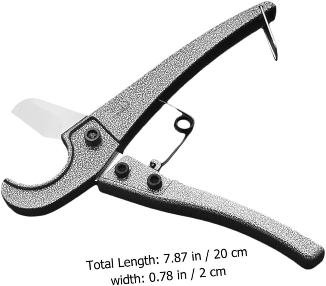 Holibanna Ratcheting Tube Cutter Fast Cutting Tool for Tubing Compact Design for Easy Portability Lock Feature for Storage