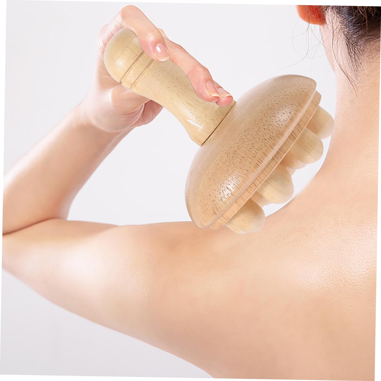 2stücke Holz Massage Kamm Mit Breiten Zähnen Für Kopfhaut Handheld Naturholzkamm Als Kopfmassagekamm Robust Und Bruchfest Für Haarbehandlung Und Durchblutungsförderung