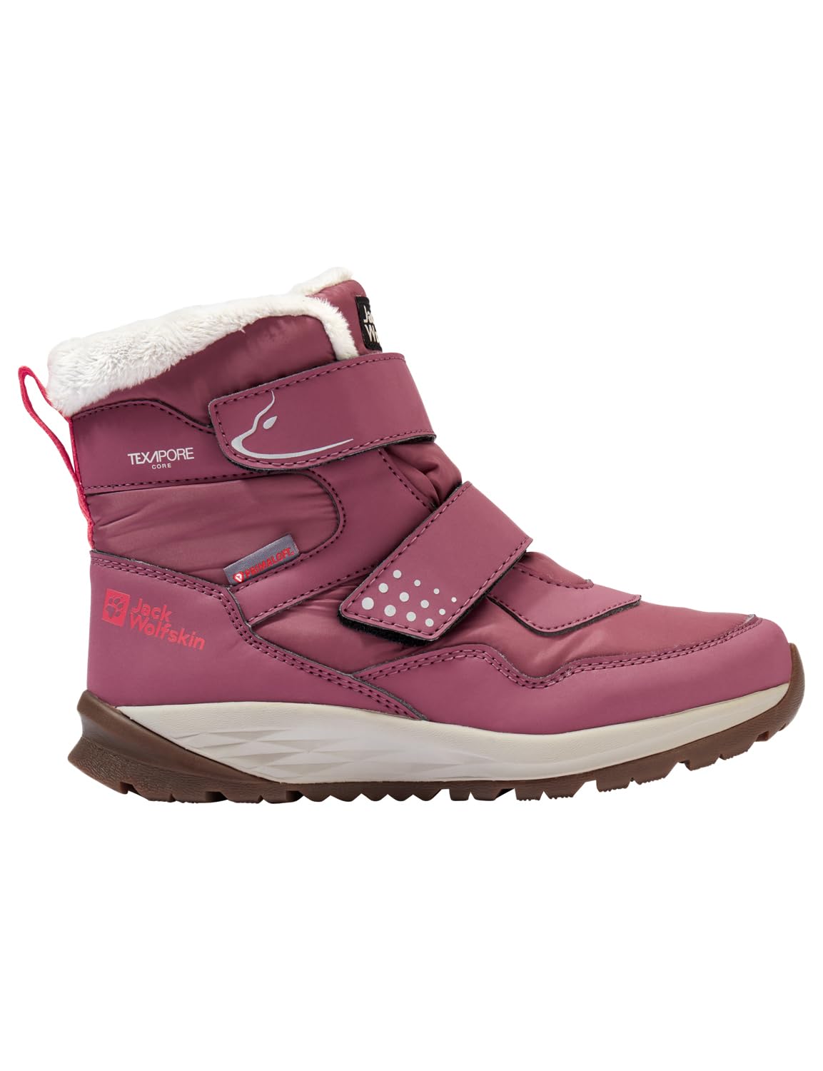 Jack Wolfskin Uniseks - dzieci Polar Bear-g Texapore Mid Vc KŚniegowce