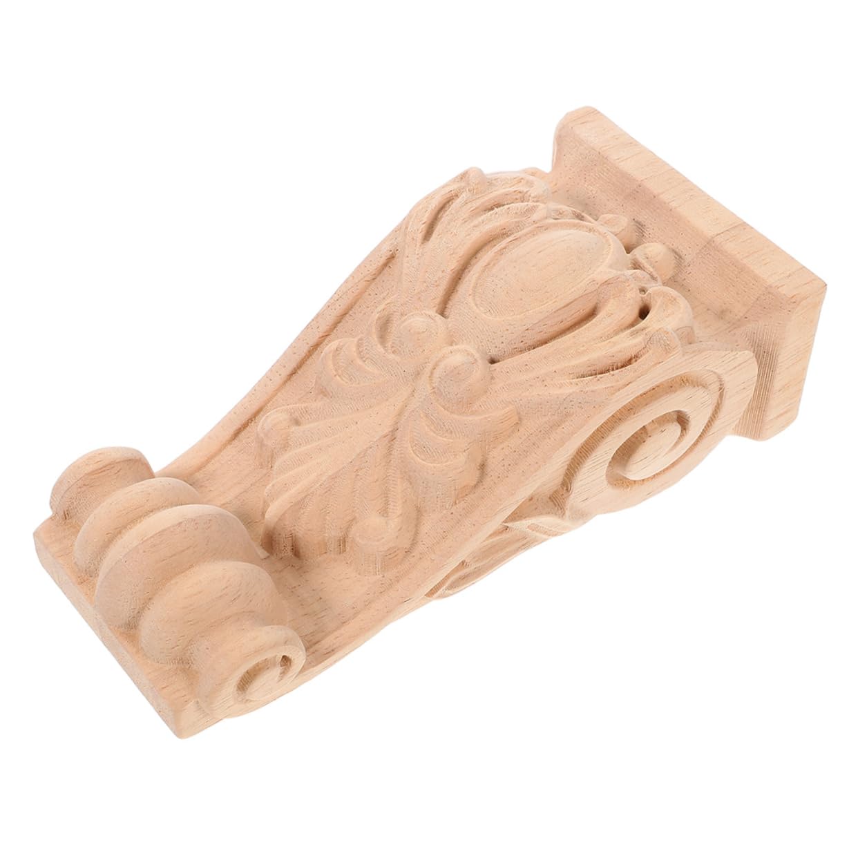 Solid Wood Corbels for Shelves Decorative Carved Wooden Brackets for Home and Office Decor Classic European Style for Dining Conference and More