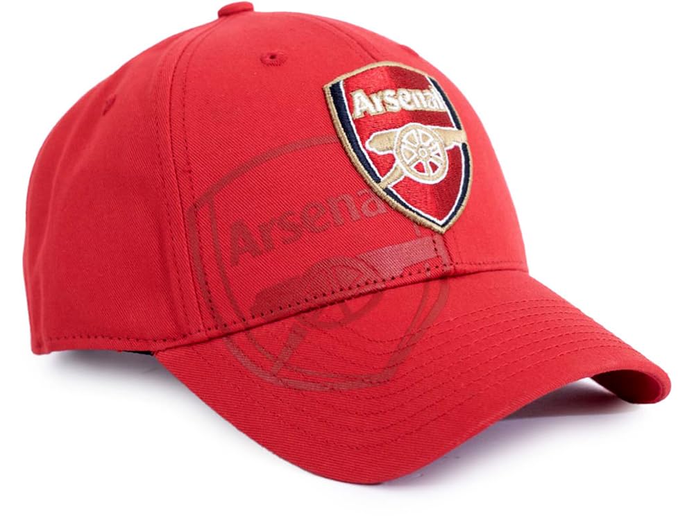 Unisex Red 47 Arsenal Obsidian Crest Baseball Cap With Embroide Logo