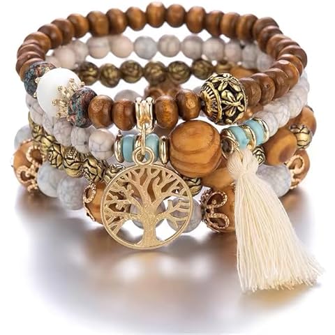 Bracelets bohème Youery - Lot de 4 Cover