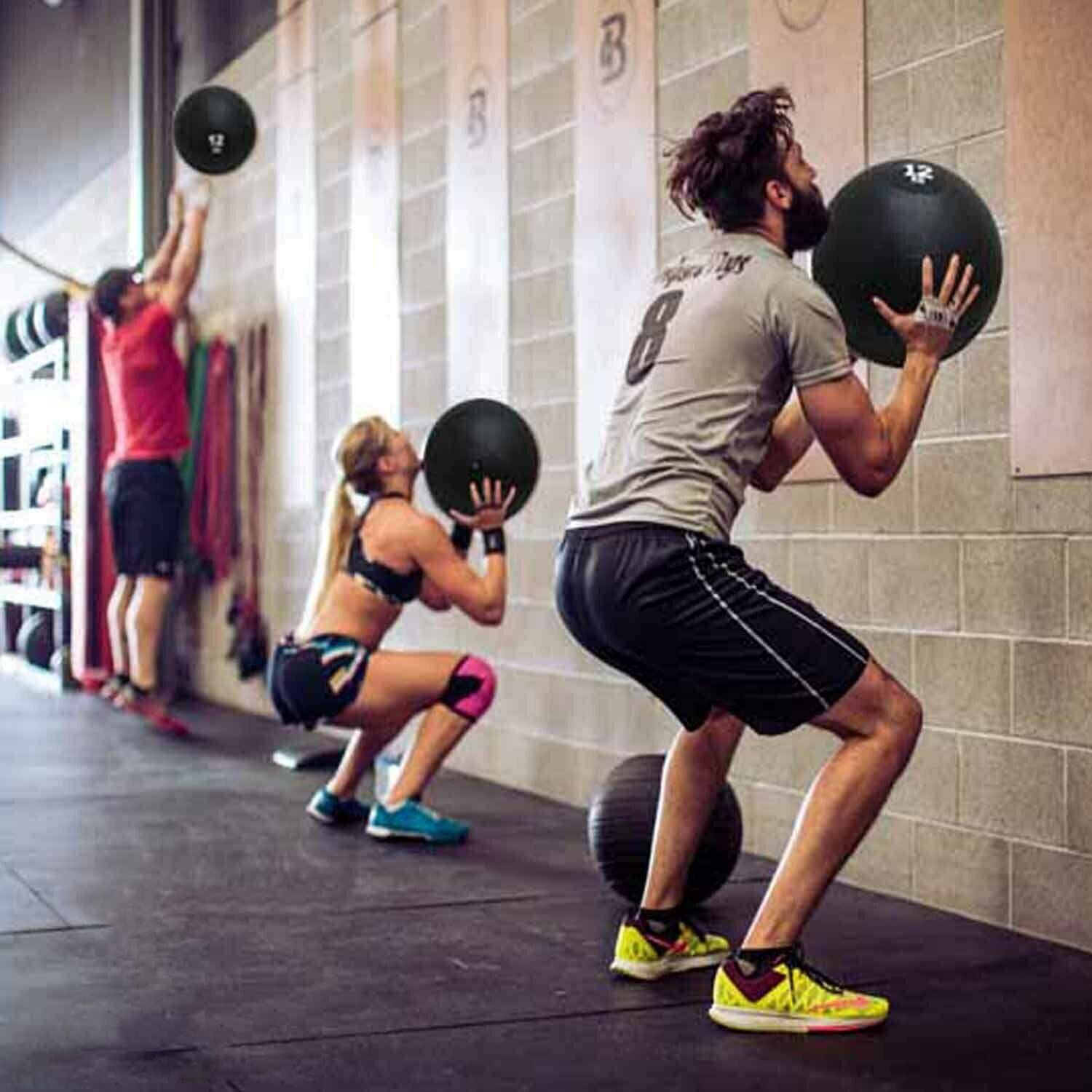 Maxstrength - Ballon Lesté pour Crossfit et Haltérophilie 10 et 12 kg