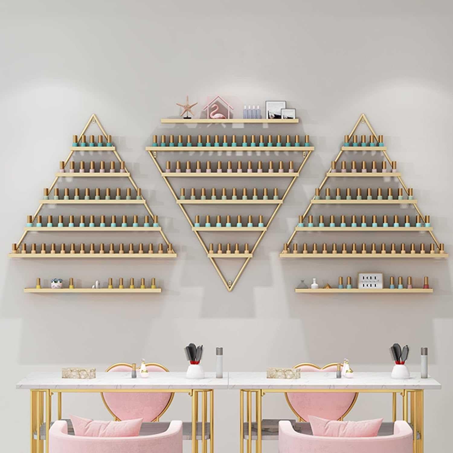 Estante de hierro para esmaltes: decora tu hogar y organiza tus aceites esenciales