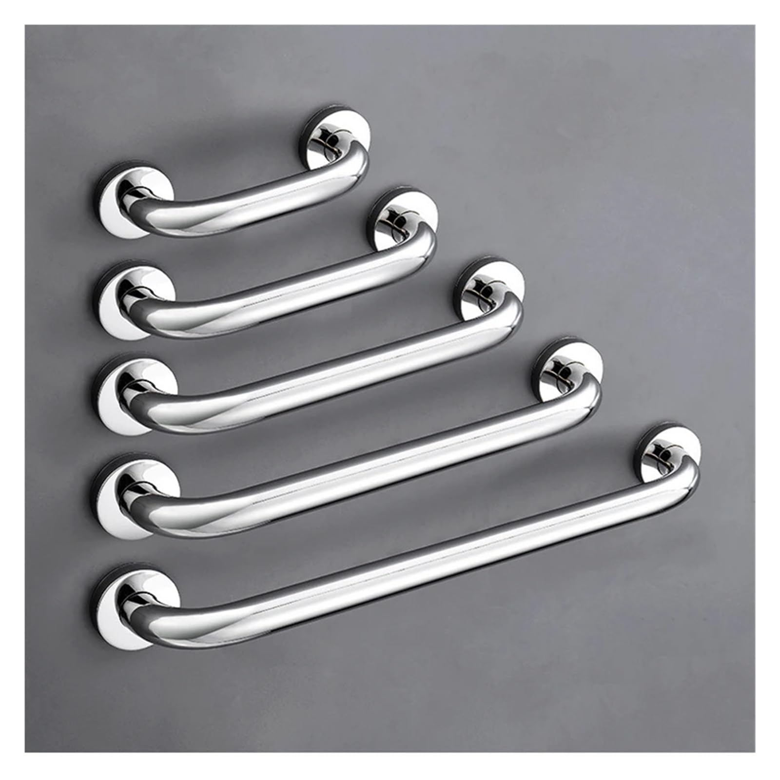 Barandilla De Acero Inoxidable Suporte for Banheiro Pasamanos Piscina Pasillo Baño Escaleras Equipo for Discapacitados 30/40/50/60cm Para ducharse(40cm)
