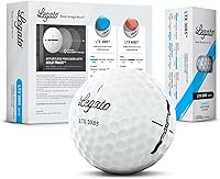 Legato LTX3085 Golf Balls: 3-Piece Urethane, 85 Compression for Max Distance, Soft Feel & Control