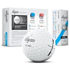 Legato Golf Balls LTX3085 Maximized Distance with Soft Feel 3 Piece Urethane Cover 85 Compression