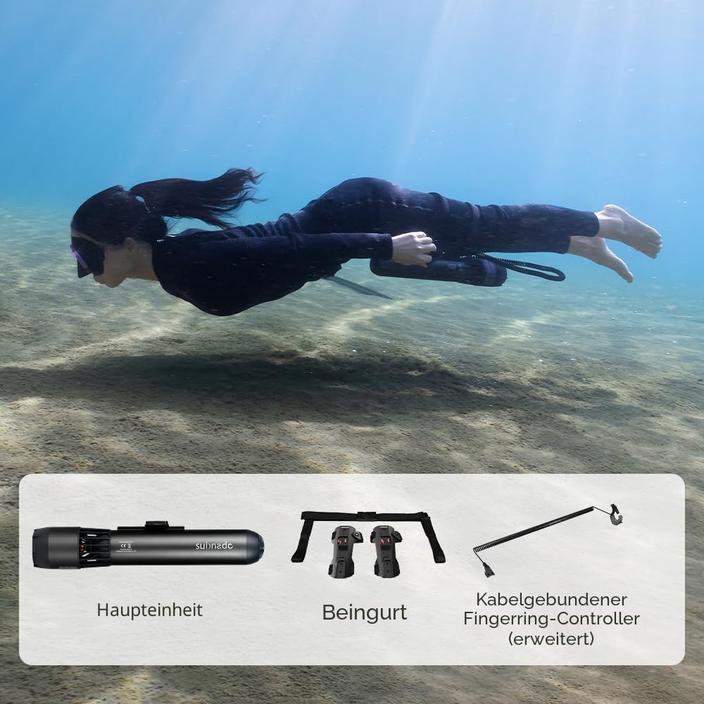 Waydoo Subnado Unterwasser-Scooter Haupteinheit, Grau