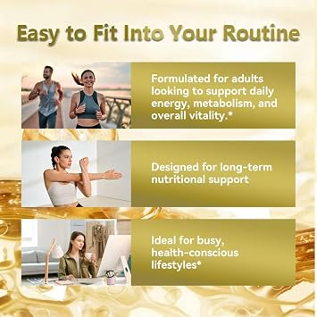 NMN Supplement Complex 1000mg Per Serving, 99% Purity, 30Ct 4-in-1