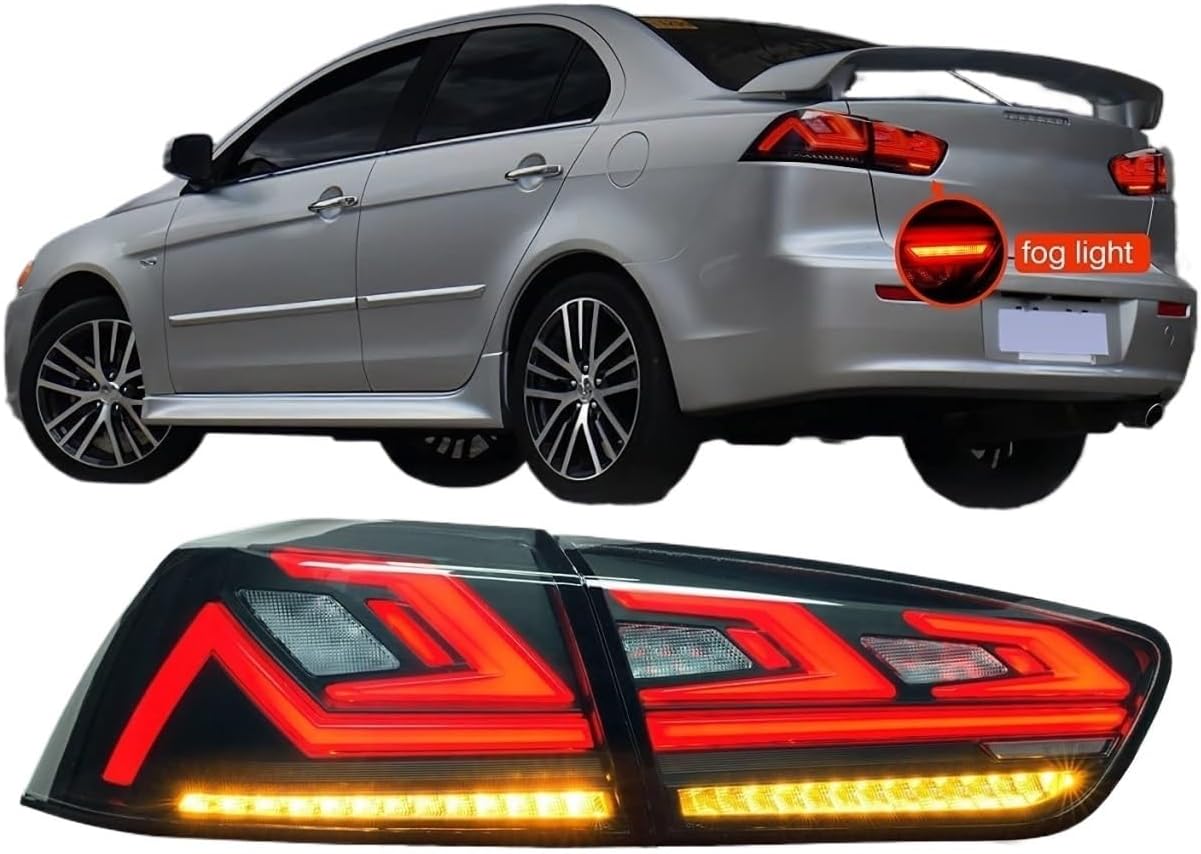 三菱ランサーおよび互換性のある LED テールライト アセンブリランサー
