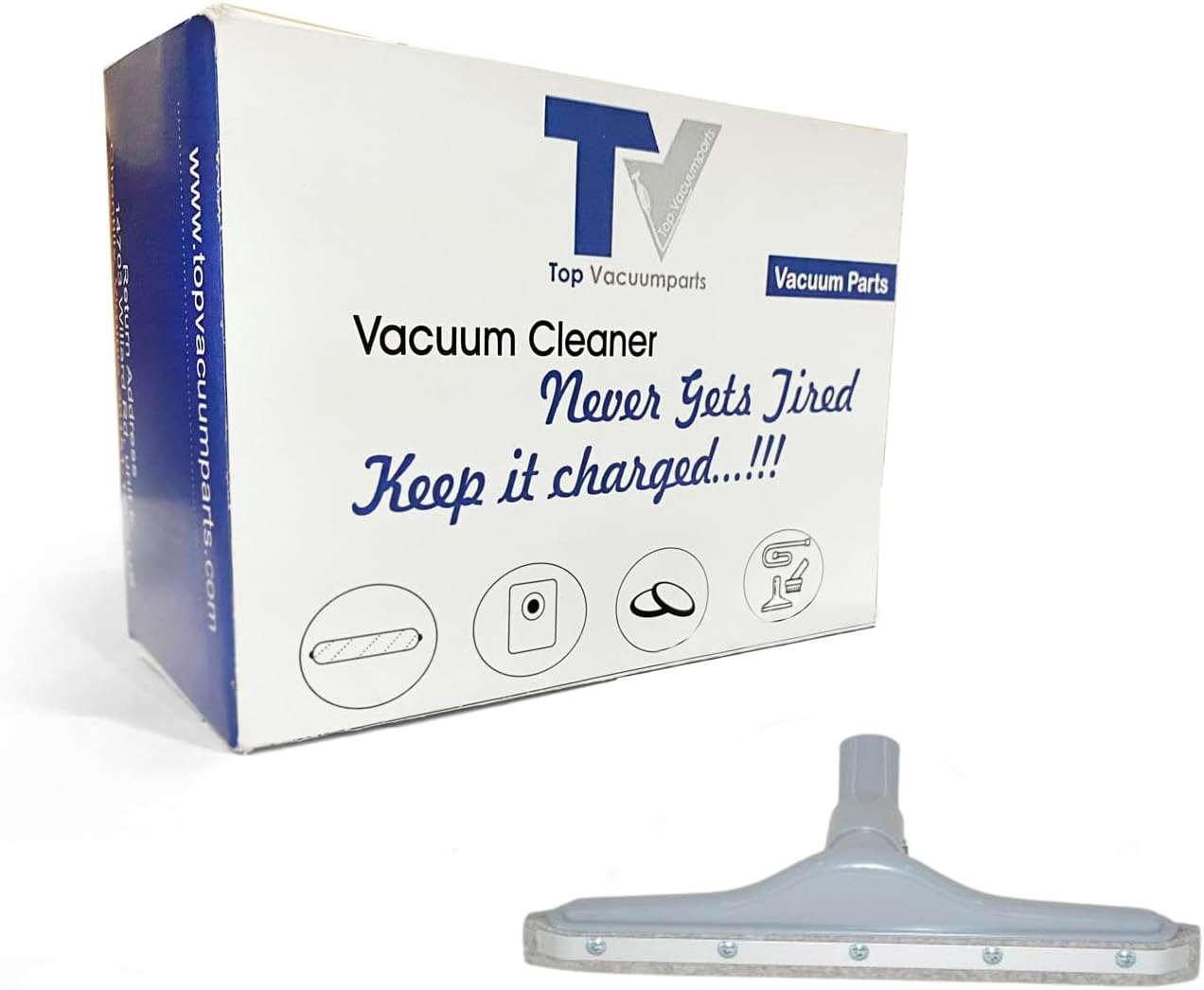 Replacement Part For Fit All Commercial Vacuum Cleaner 1 1/4" X 14" Felt Floor Tool # compare to part 32532