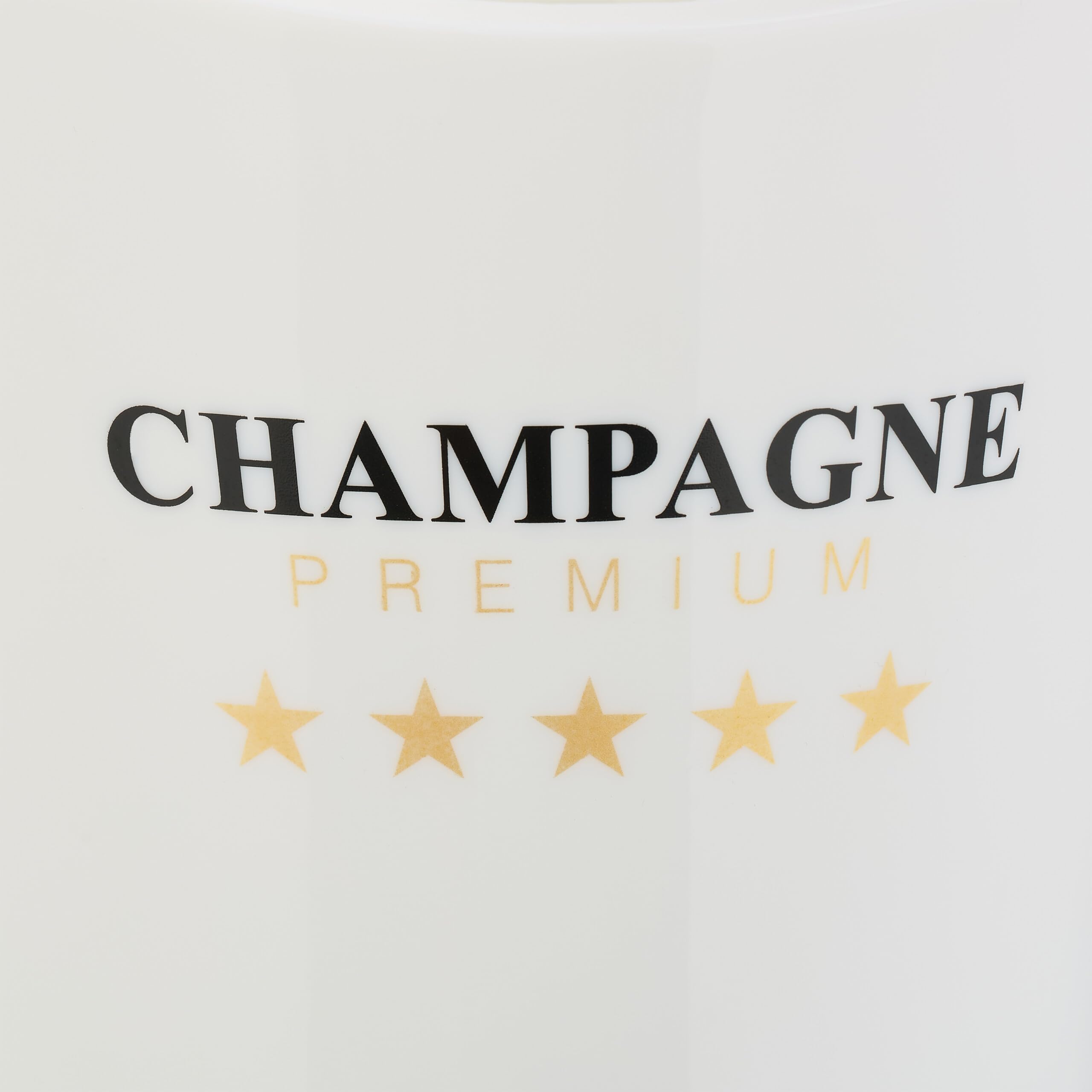 Relaxdays Secchiello per Il Ghiaccio, Glacette in Plastica Porta 2 Bottiglie Champagne e Spumante, 29,5 x 21,5 x 23,5 cm
