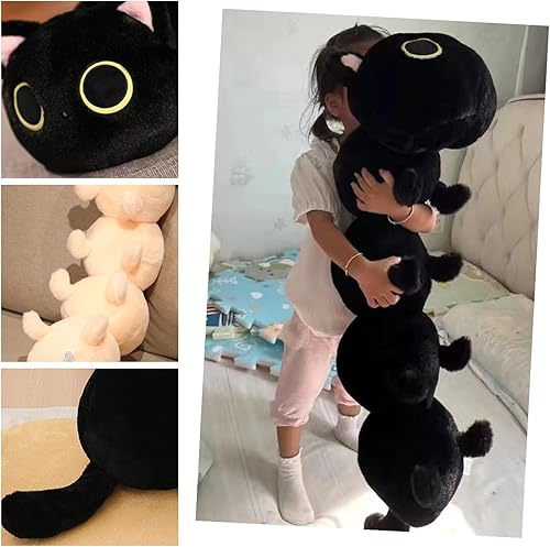Miniatura 3 de Somao Caterpillar - Almohada larga de peluche con cuerpo de gato, juguetes de peluche creativos de oruga, almohada suave para abrazar, regalo