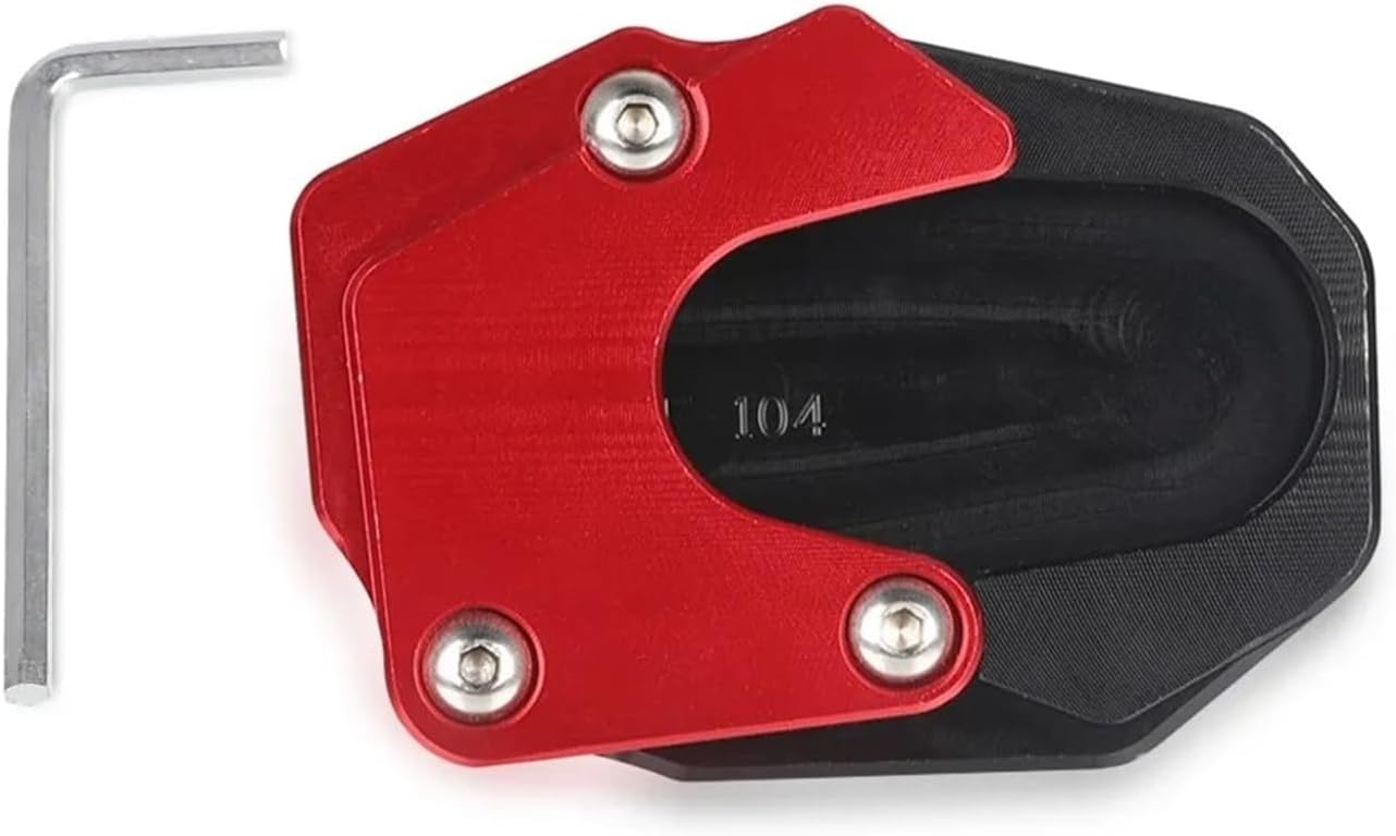 Motorcycle Kickstand Enlarge Plate For Su&zuki GSX-S1000F S1000 GT Katana GSX-S1000S 2015-2023 Motorcycle Side Stand Enlarger Kickstand Enlarge Plate Pad