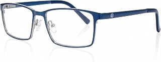 John Raymond Draw Reading Glasses 2.0 for Men and Women, Blue