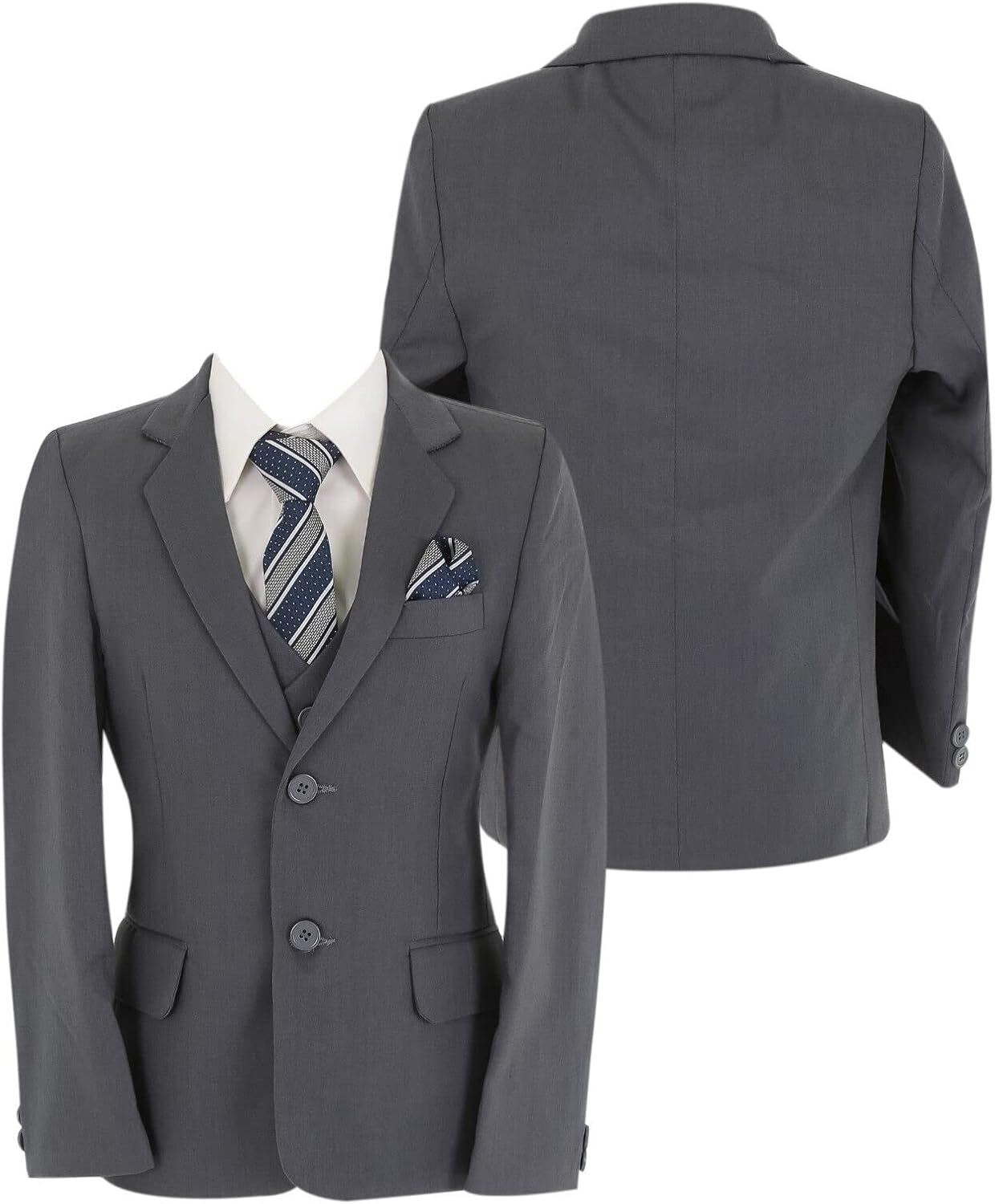 Boys Formal Wedding Suit 6 Piece Complete Pageboy Outfit Set