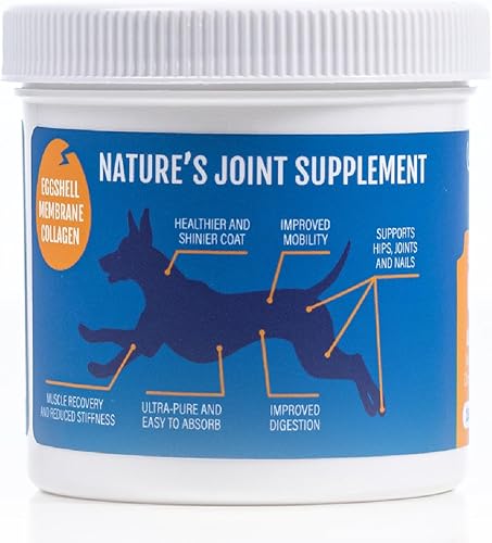 Miniatura 4 de Colágeno de membrana de cáscara de huevo para perros, no gelatina y sin médula ósea, polvo de colágeno para perros de alta calidad natural de