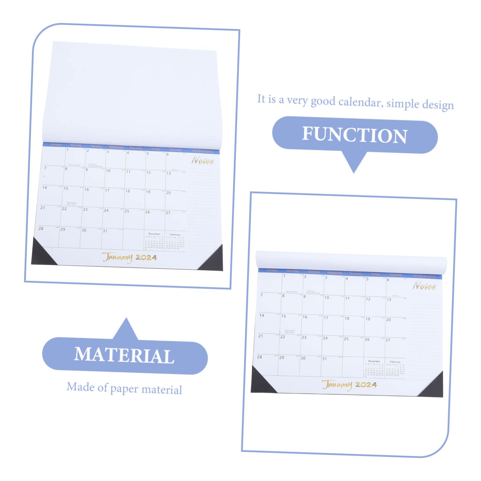 SEWACC 3stücke Großer Wandkalender Für Monatskalender Für Zuhause Und Büro Praktischer Wandplaner Mit Platz Für Notizen Stilvolles Design Für Bessere Organisation