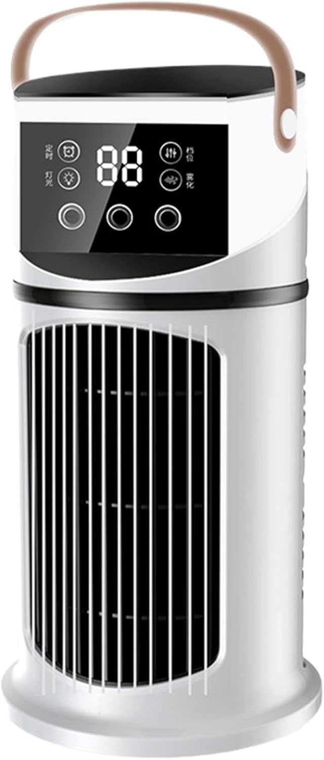 Portable Air Conditioners - Personal Evaporative Mini Air Conditioners, Portable Ac Unit Cooler, Evaporative Cooler Fan | Personal | Vertical Tower Fan for Desktop Room Car Bedroom Camping Tent