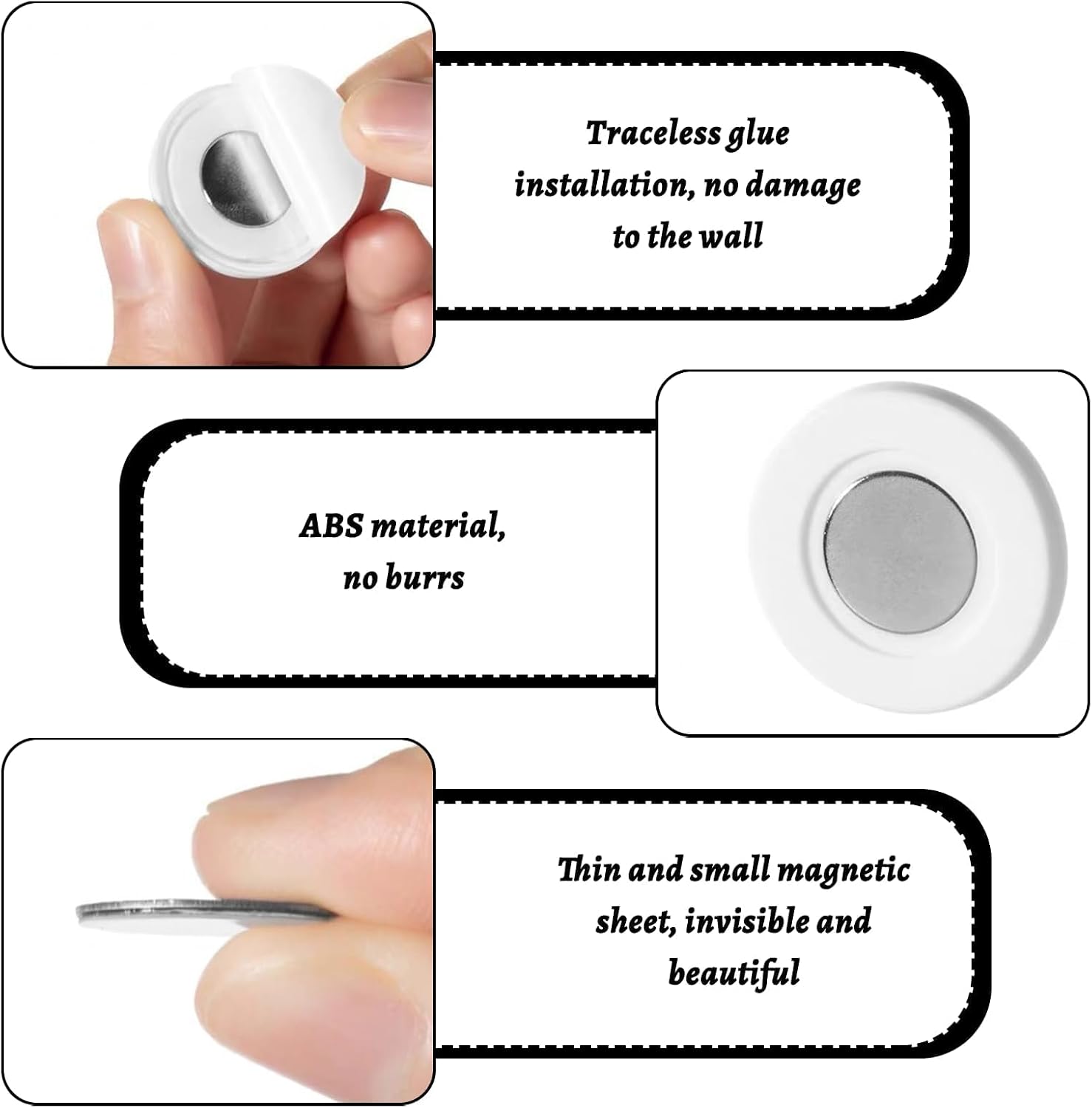 Magnetic Remote Holder 12PCS Wall Mount image 3