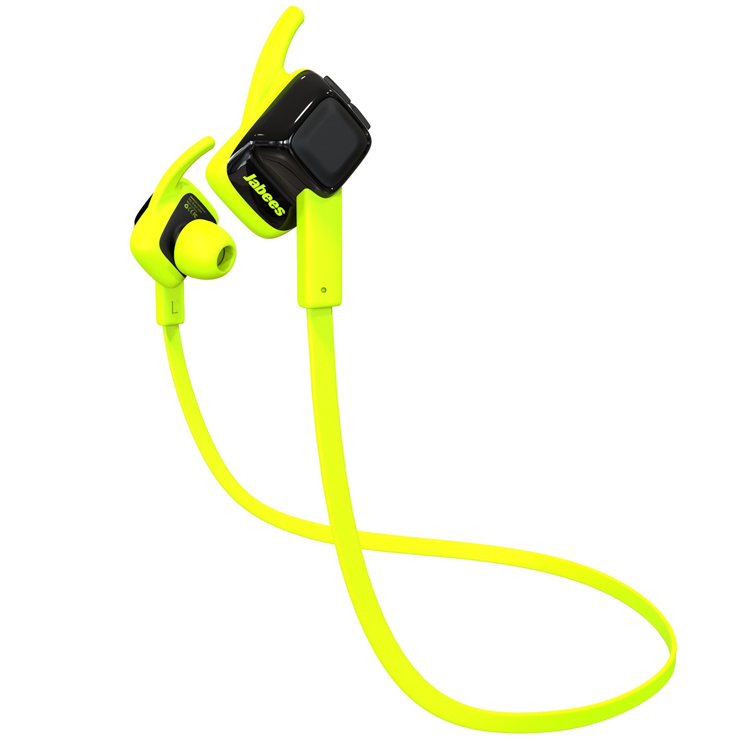Jabees JB-BTINGGRN Bluetooth V4.1 Mini Lightweight Stereo Headphones, Green