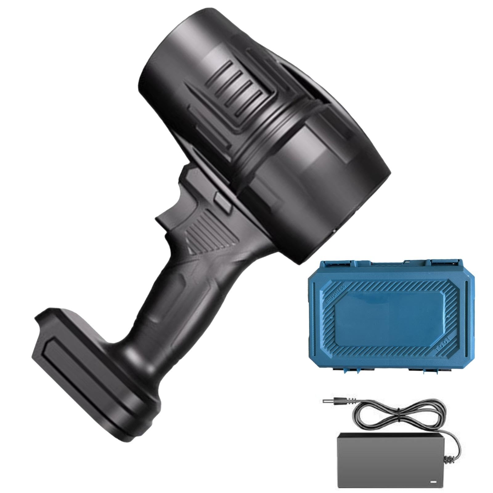TRENDIVIBE Cordless Air Duster Leaf Blower with Charger for Outdoors BBQ with Box-image-37