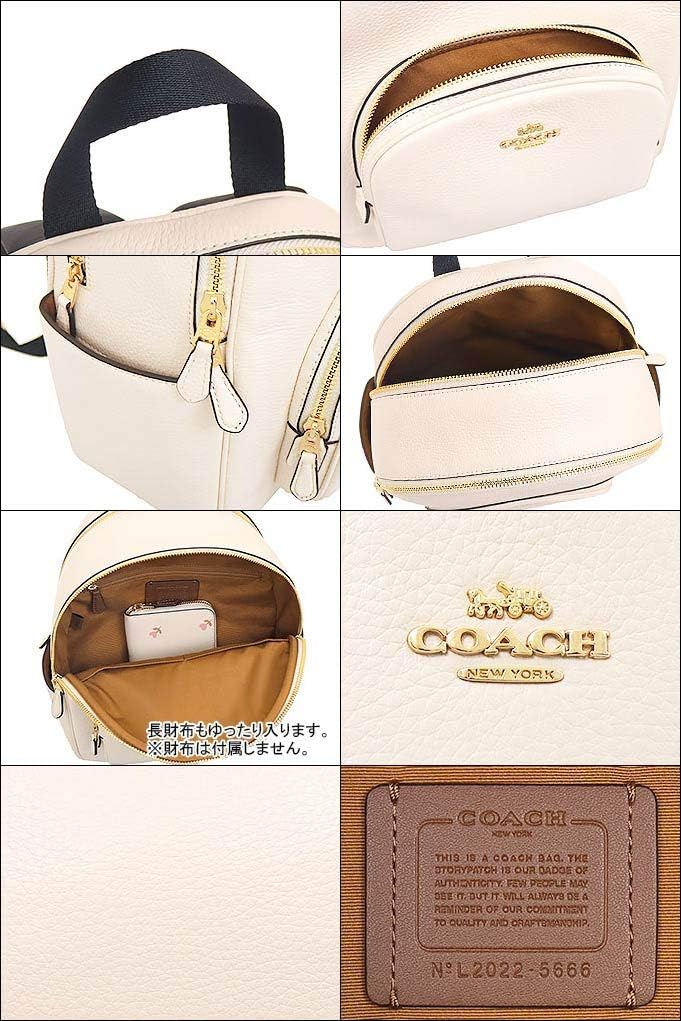 [コーチ] COACH バッグ(リュック) F05666 5666 チョーク ペブルド レザー コート バックパック レディース [アウトレット品] [ブランド] [並行輸入品]