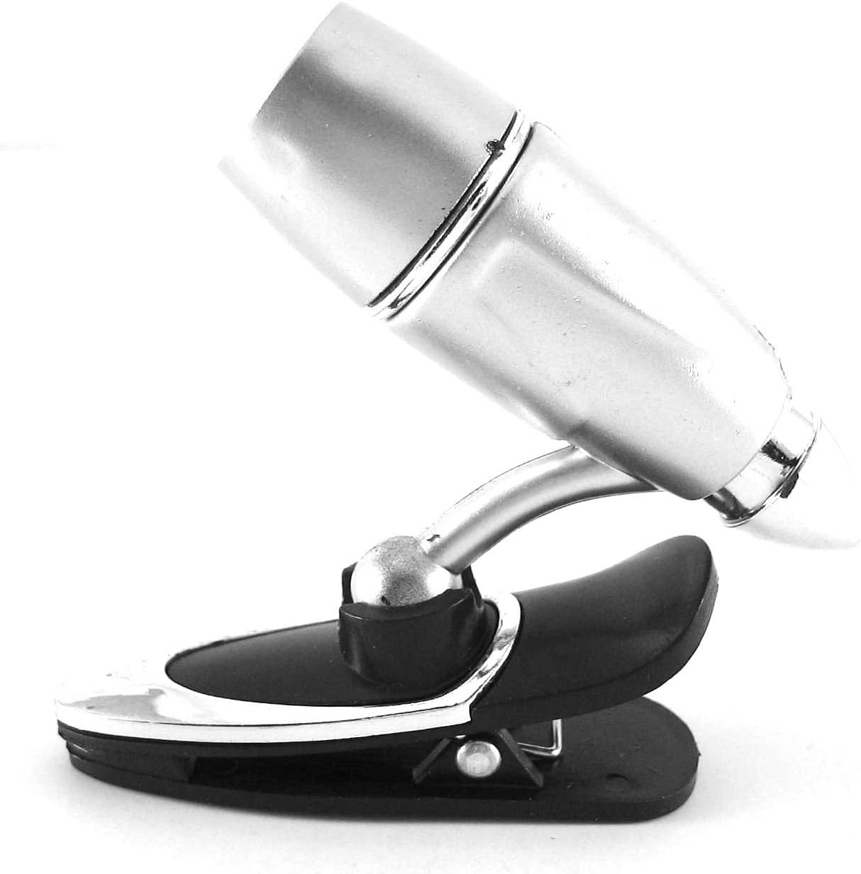 Flexible 360 Degree Mini Clip-on LED Lamp Book Kindle Nook Reading Light W/batteries