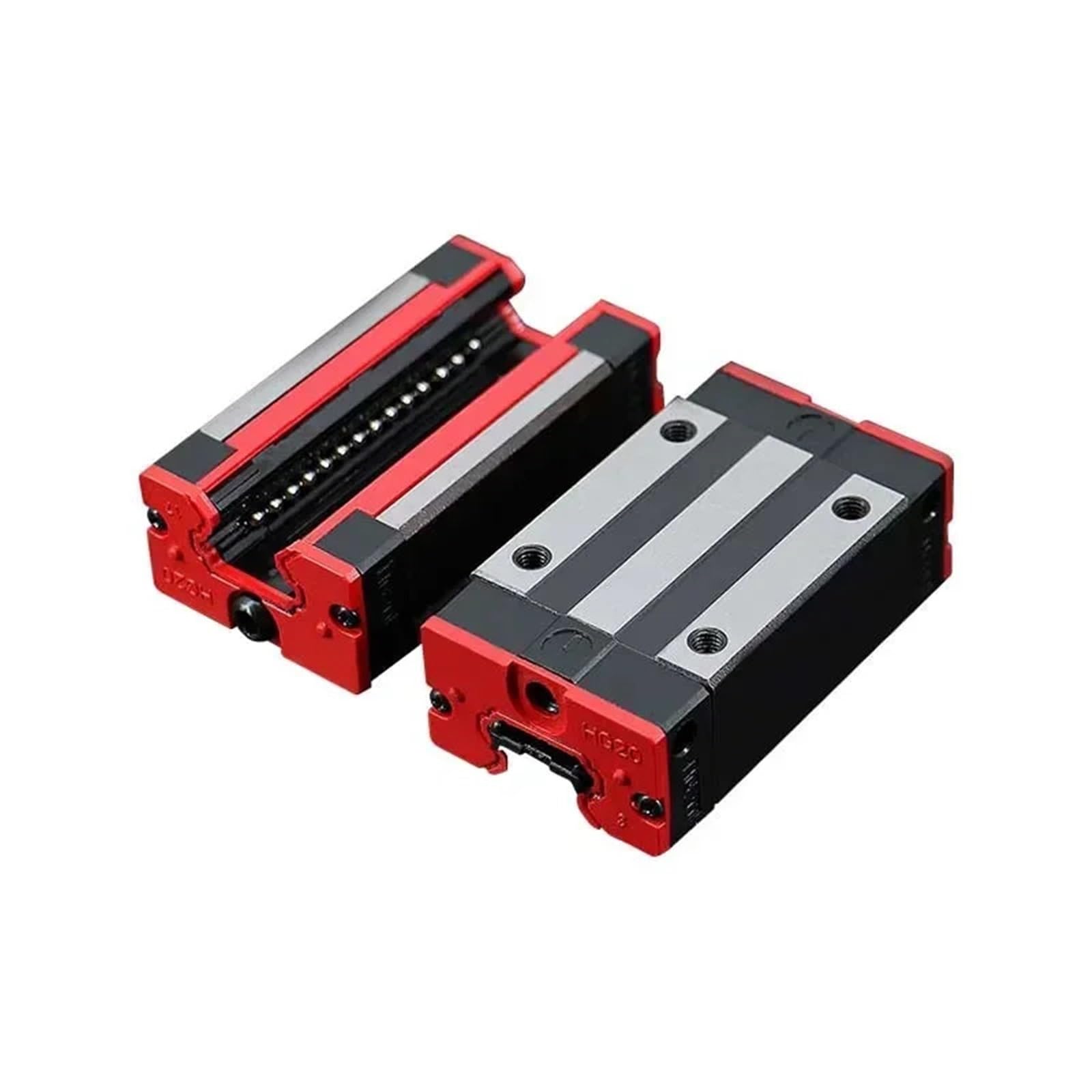 Lot de 4 blocs de guidage linéaire en acier HGH15CA HGW15CC HGH20CA HGW20CC