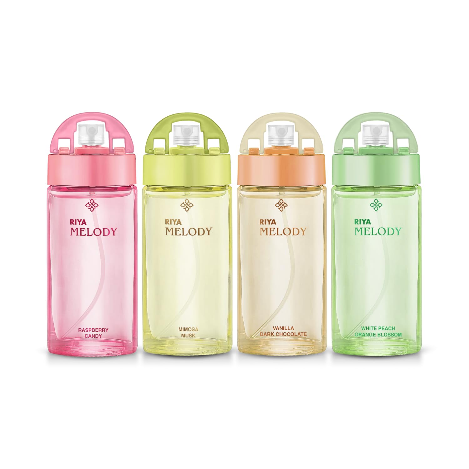 Riya Melody Pack of 4 Perfume (Raspberry, Mimosa, Vanilla and White Peach) | Each 30 ML | Eau De Parfum for Women-image-40