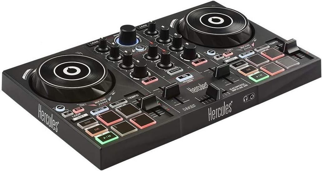 DJControl Inpulse 200 — DJ controller - 2 tracks with 8 pads and sound card