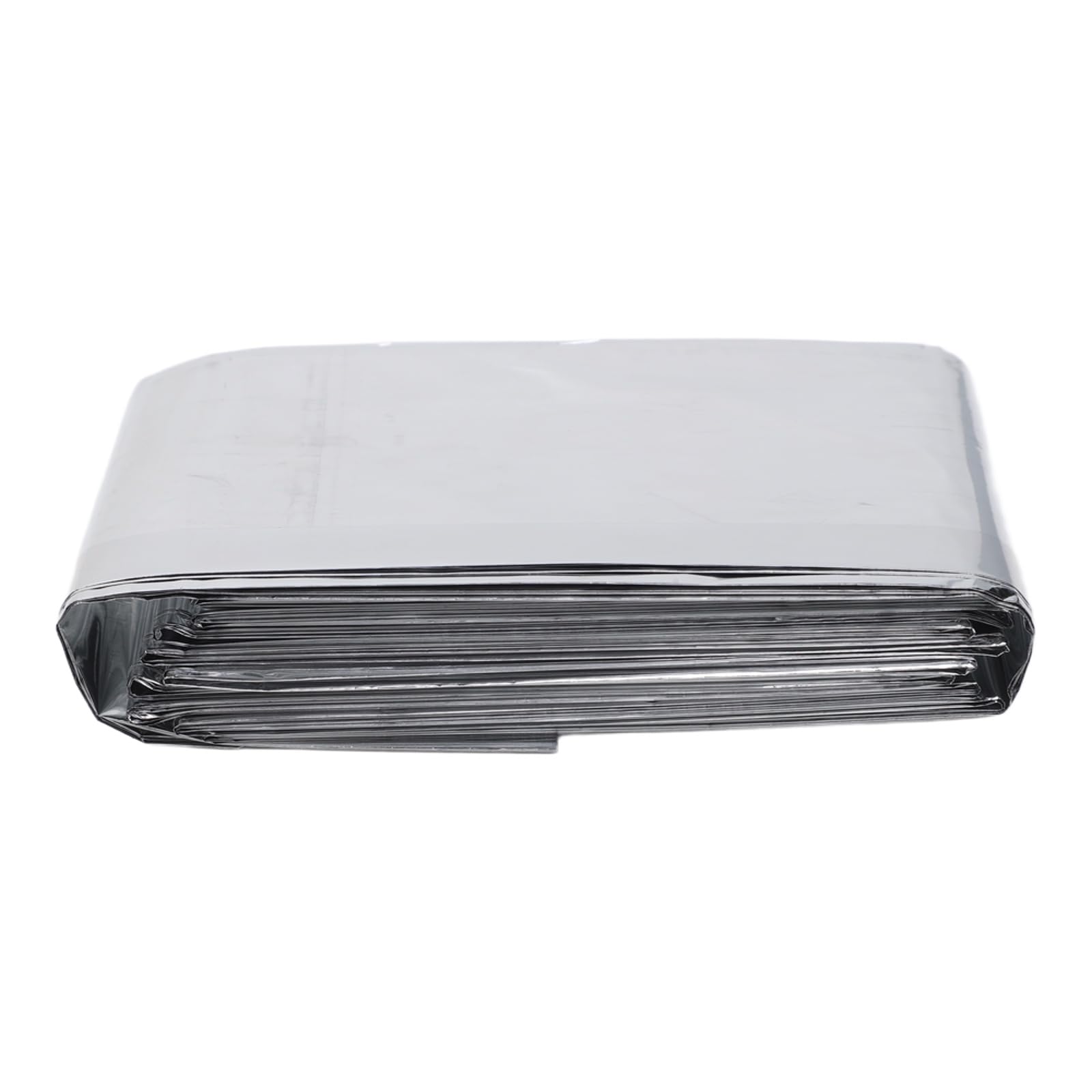 Portable Outdoor PET Aluminized Film Survival Blanket, Thermal Reflective Shelter, Waterproof Windproof Insulating Sheet For Camping Hiking(B-5Pcs 1.4 * 210)