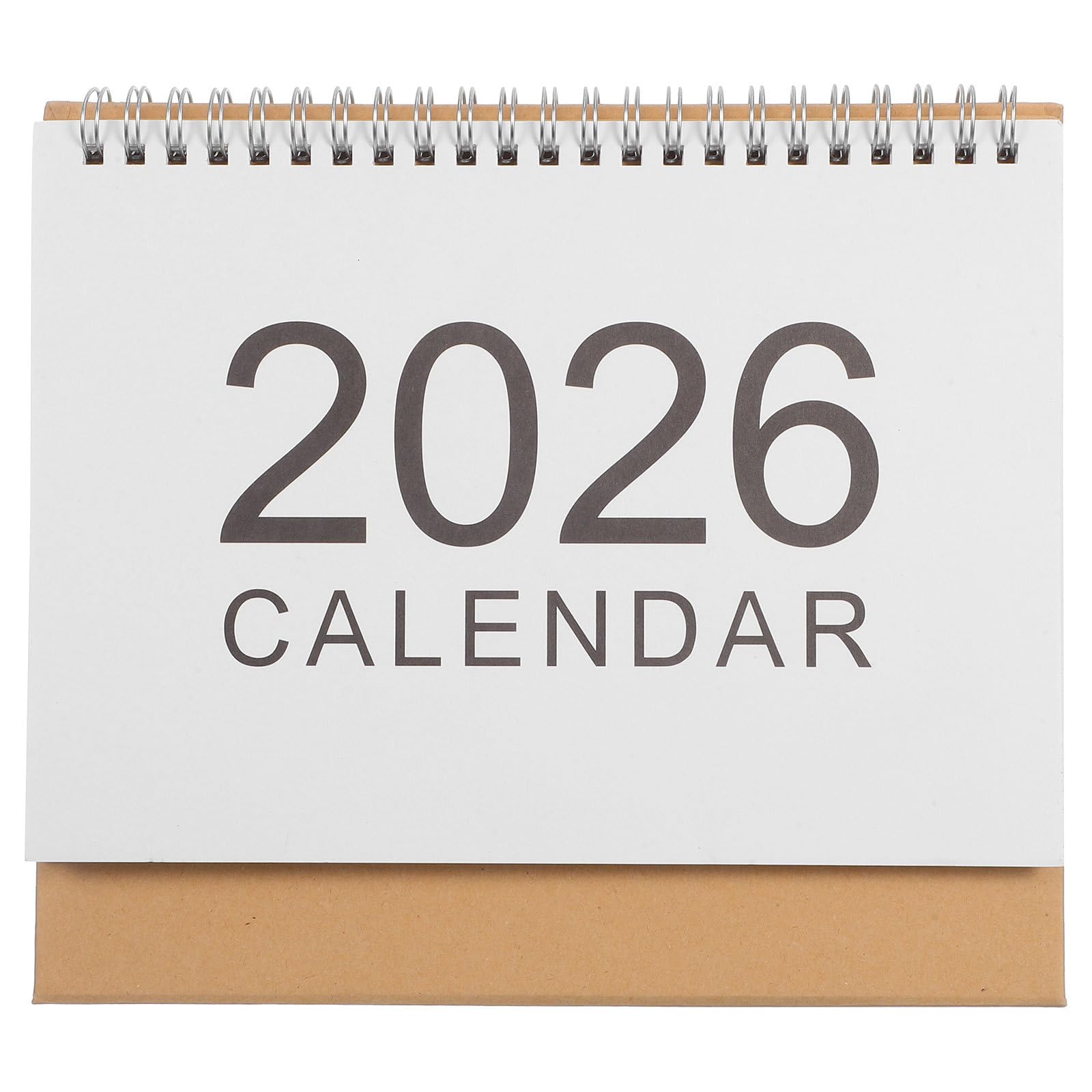 Calendario de escritorio Gadpiparty de diseño simple y estructura estable para mesa 7